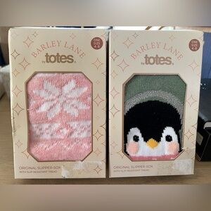 Totes/ Barley Lane Slipper Sox